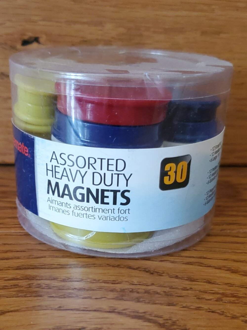 2 for $15 | BNNU Officemate Assorted Set of 30 Heavy Duty Magnets